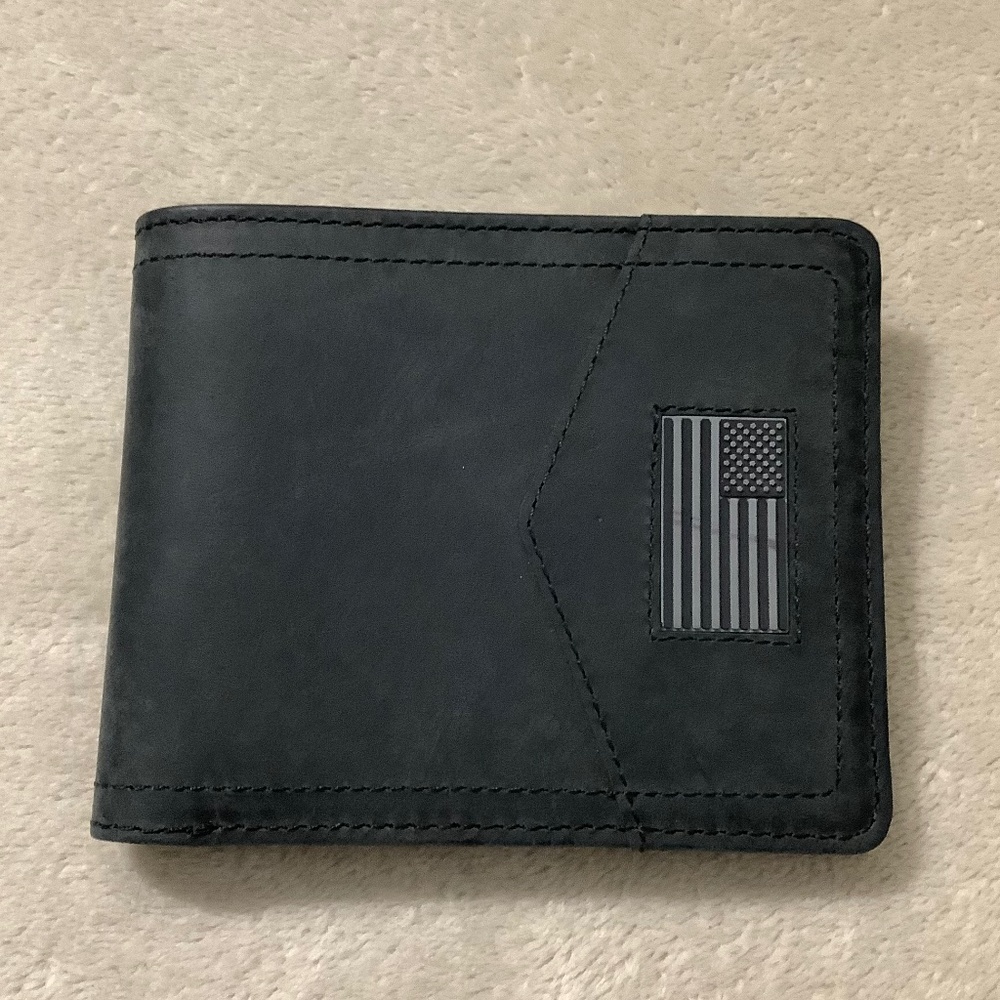 Hawx Men’s Black Bifold Wallet One Size